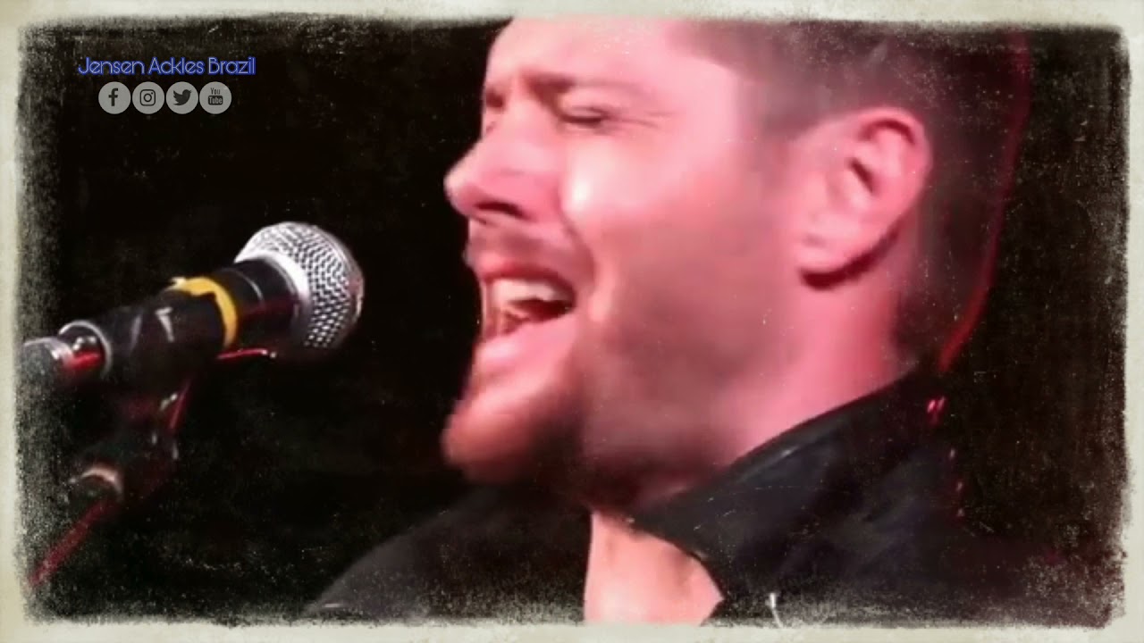 Jensen Ackles Singing "Tennessee Whiskey" in Jailbreak 2016 (Roma