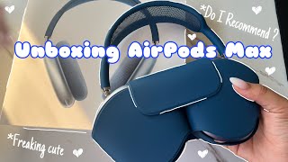 UNBOXING MY NEW AIRPODS MAX | Blue