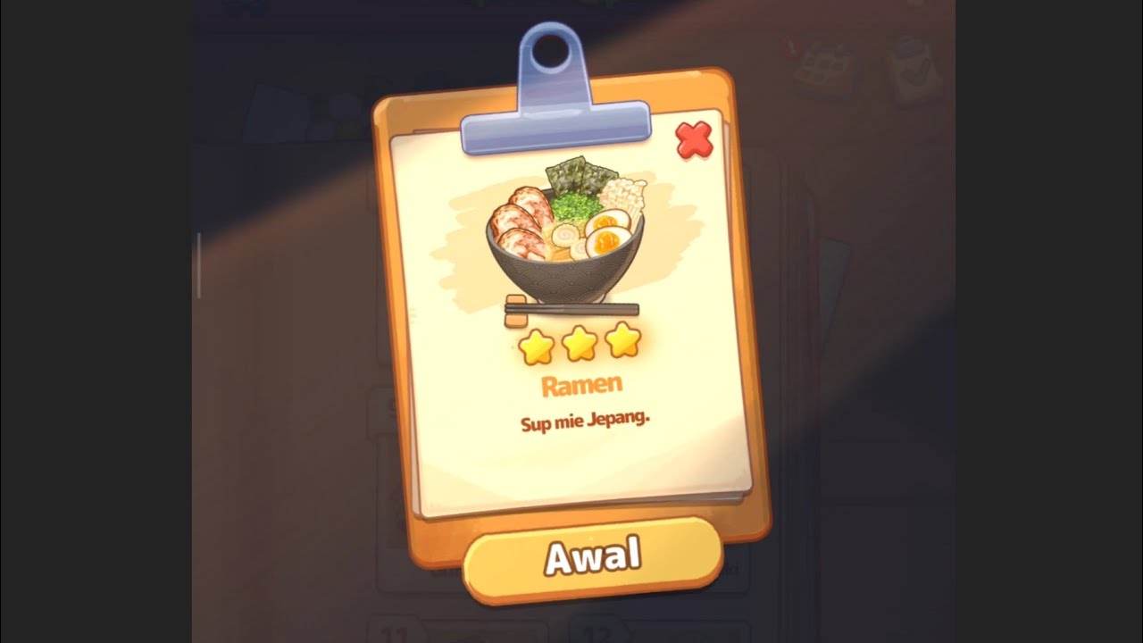 Cookingo: Level 11: Ramen 🍜🍥