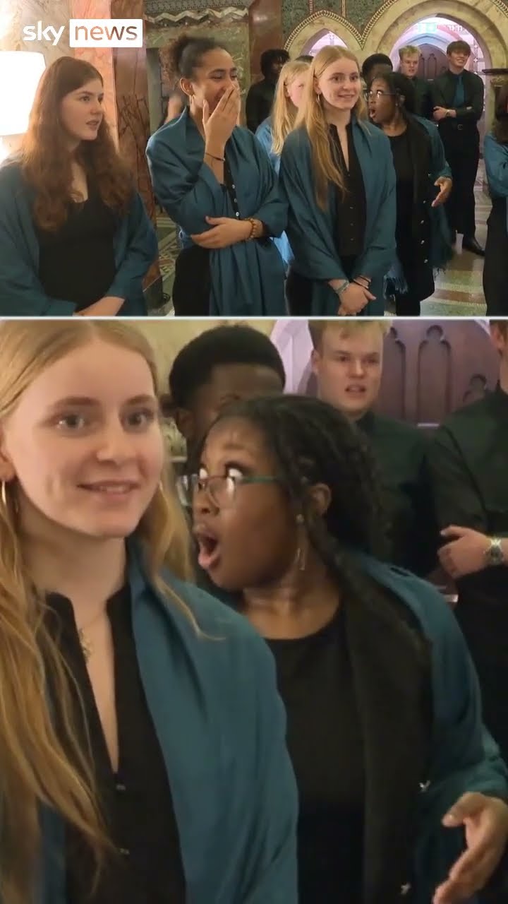 Watch moment choir finds out the will sing in front of King Charles for Christmas