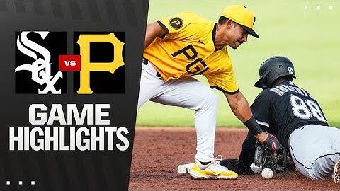 White Sox vs. Pirates Game Highlights (7/18/25) | MLB Highlights