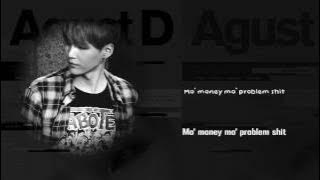 BTS Suga (AGUST D) - Tony Montana FT. Yankie [Lyrics Han|Rom|Eng]