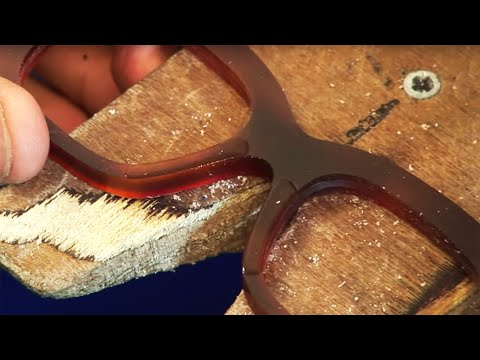 فيديو: كيفية صنع إطارات النظارات