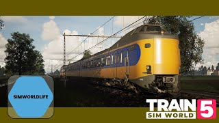 4K | TSW5 | ICMm to Leeuwarden | Dutch Iconic Train | IC613 Zwolle to Leeuwarden | Nice Train Sounds
