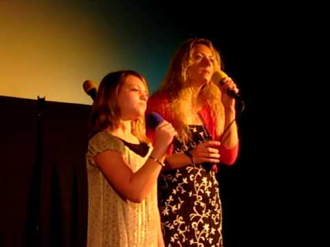 Emily and Wendy singing Wonderful, Merciful Savior