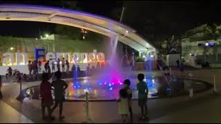 Water Fountain , Plaza San Fernando City, La Union