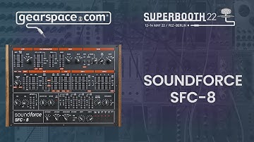 SoundForce SFC-8 Plugin/MIDI Controller - Gearspace @ Superbooth 2022