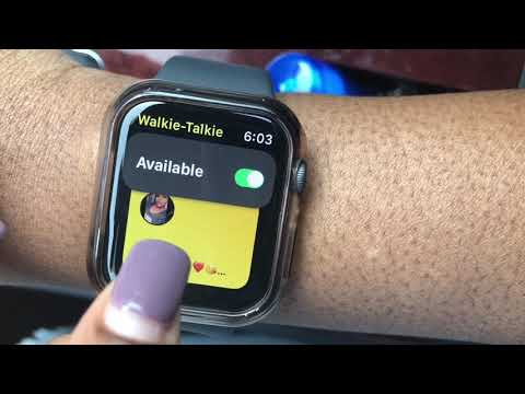 Videó: Az Apple Watch Walkie Talkie Alkalmazás Deaktiválva Van Az IPhone Behatoló Hibája Miatt