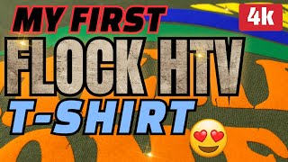 My First Flock Heat Transfer Vinyl Design