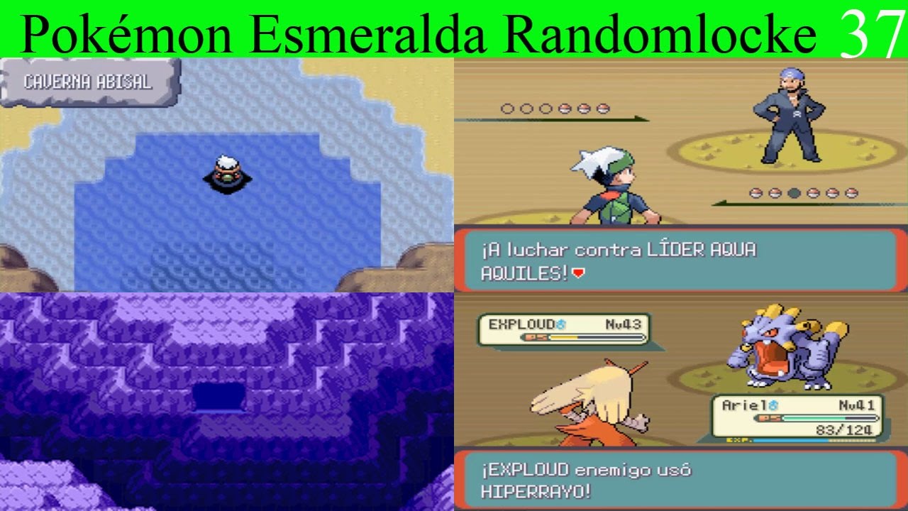 Pokémon Esmeralda Randomlocke 37 La Caverna Abisal YouTube Pokémon Esmeralda Randomlocke 37 La Caverna Abisal YouTube