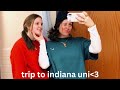 STUDENT LIFE AT INDIANA UNIVERSITY || trip to iu + shopping + friends + etc.