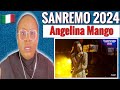 Sanremo 2024  angelina mango con ll quartetto darchi canta la rondine reaction