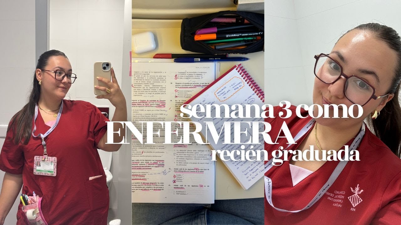 Un día conmigo como ENFERMERA y estudiante de EIR👩🏽‍⚕️🫀|¿cuánto cobra una enfermera recién graduada?