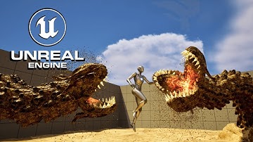 Pop-Up Desert Worms - Unreal Engine 5