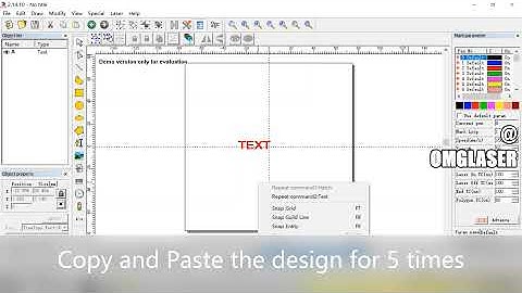 How to set Hatch to cycle through pattern 1, 2 and 3 for 5 times | Ezcad Settings