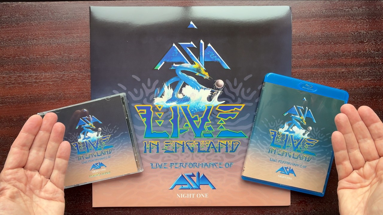 Asia: Live in England Review and Unboxing (Downes, Donati