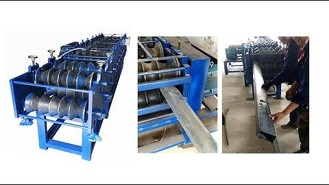 square & rectangular pipe making machine