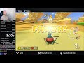 [Former World Record] Mario Kart 8 DX - Crossing Cup, 200cc, items, in 6:44.250