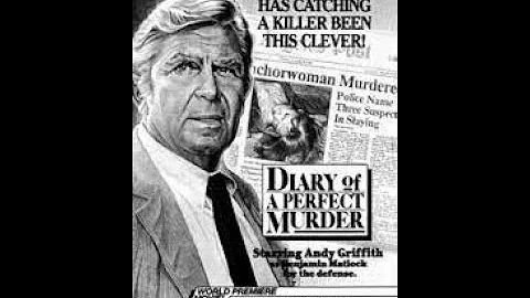 Diary Of A Perfect Murder 1986 Andy Griffith Rober...