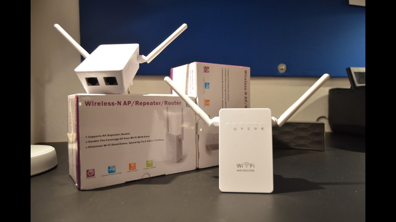 Wireless N Wifi repeater Review - YouTube