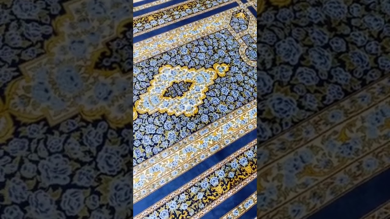 Handmade silk rug design rug  in size 4×6ft from Yilong. 