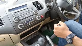 Honda Civic Modified For Handicap Person By Mujeeb Khan.