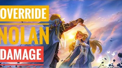 Unstoppable nolan damage!!!