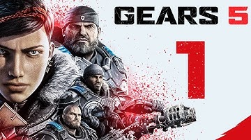 gears 5 walkthrough part 1 (intro) no commentary  [ gears of war 5 fullgame 2019 ]