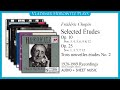 Chopin: Selected Études (Horowitz)