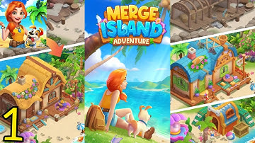 Adventure Island Merge: Gameplay Walkthrough Part 1 (Android) #merge