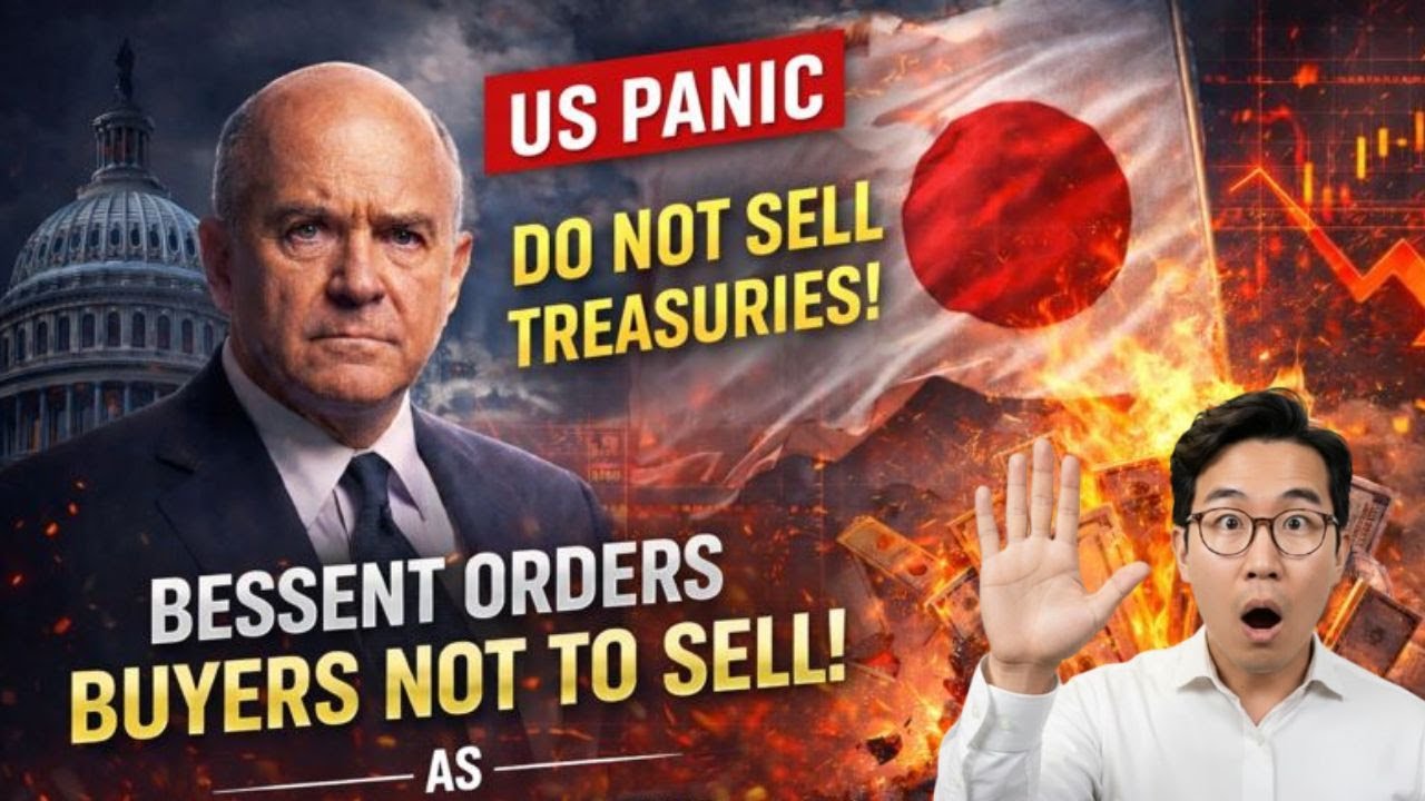 US Panic: Bessent Orders Bond Buyers NOT TO SELL As Japan Lights The Fuse On Treasuries"