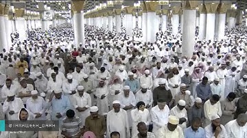 تلاوة إبداعية لصلاة التراويح للشيخ أحمد علي الحذيفي  ليلة 21 رمضان 1438"سبإ 33-يس32