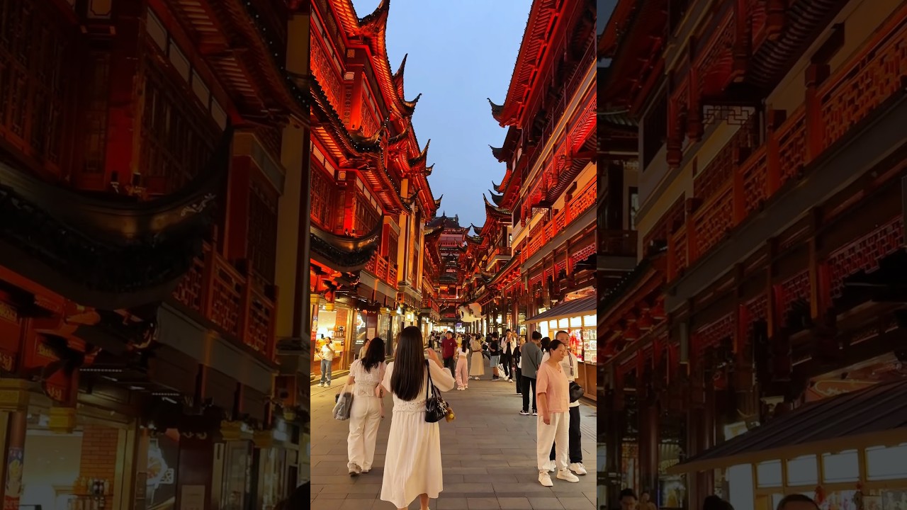 Yu’s Garden is a must visit place in Shanghai! 