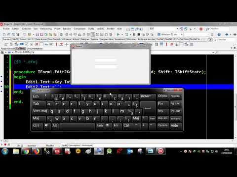 Delphi Trick 013 - Use Keyboard keys