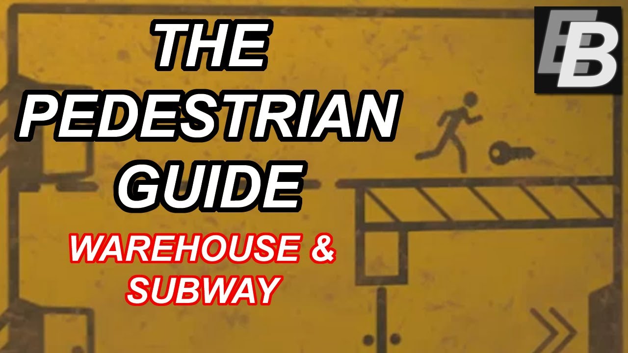 The Pedestrian Walkthrough Warehouse and Subway Guide - Minimal Commentary