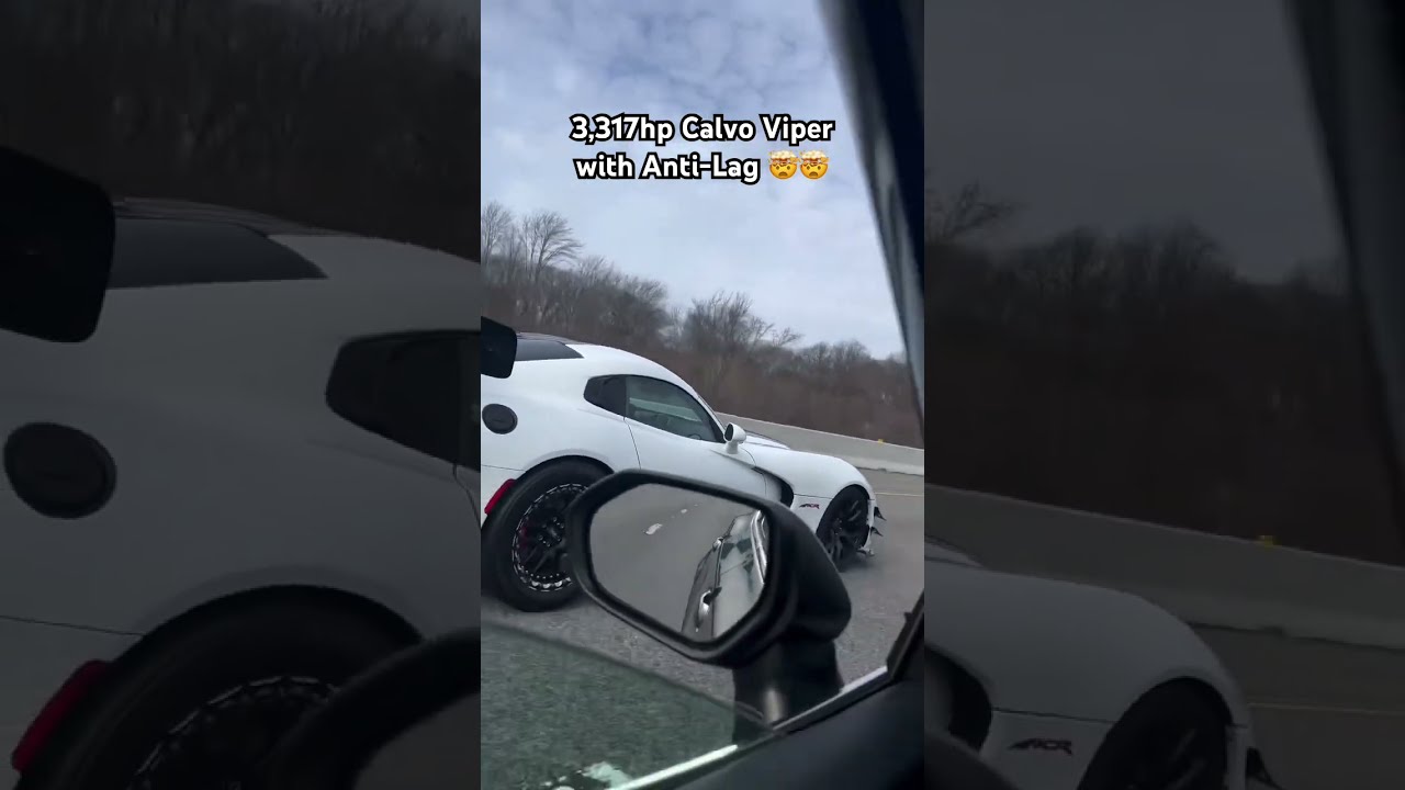 3 317hp Calvo Motorsports Dodge Viper ACR How Is It Street Legal Viperacr