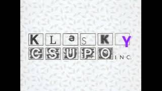 Klasky Csupo: Graffiti Logo (1989-99) (SFX Only, No Music)