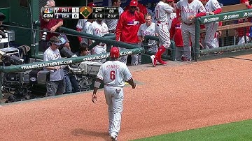 PHI@TEX: Asche smacks an RBI double down the line