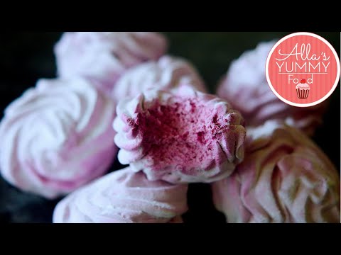 How to Make Russian Cherry Marshmallows | Cherry Zephyr Recipe