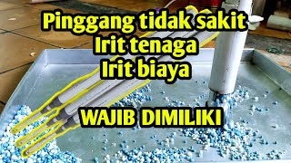 Membuat Alat Pemupukan Secara Tabur