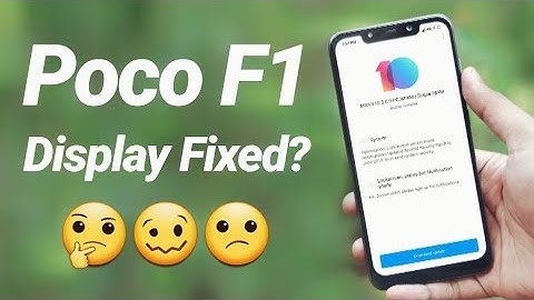 Poco F1 Display Driver Update | MIUI 10.3.6.0 Review