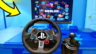 Can You Play Roblox On PlayStation With A Steering Wheel?