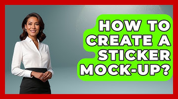 How To Create A Sticker Mock-Up? - Graphic Design Nerd
