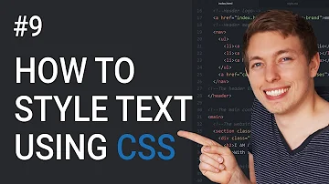 What are the different text styles in CSS?