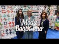 Moda Booth Tour -  Quilt Market Kansas City 2019 | Fat Quarter Shop