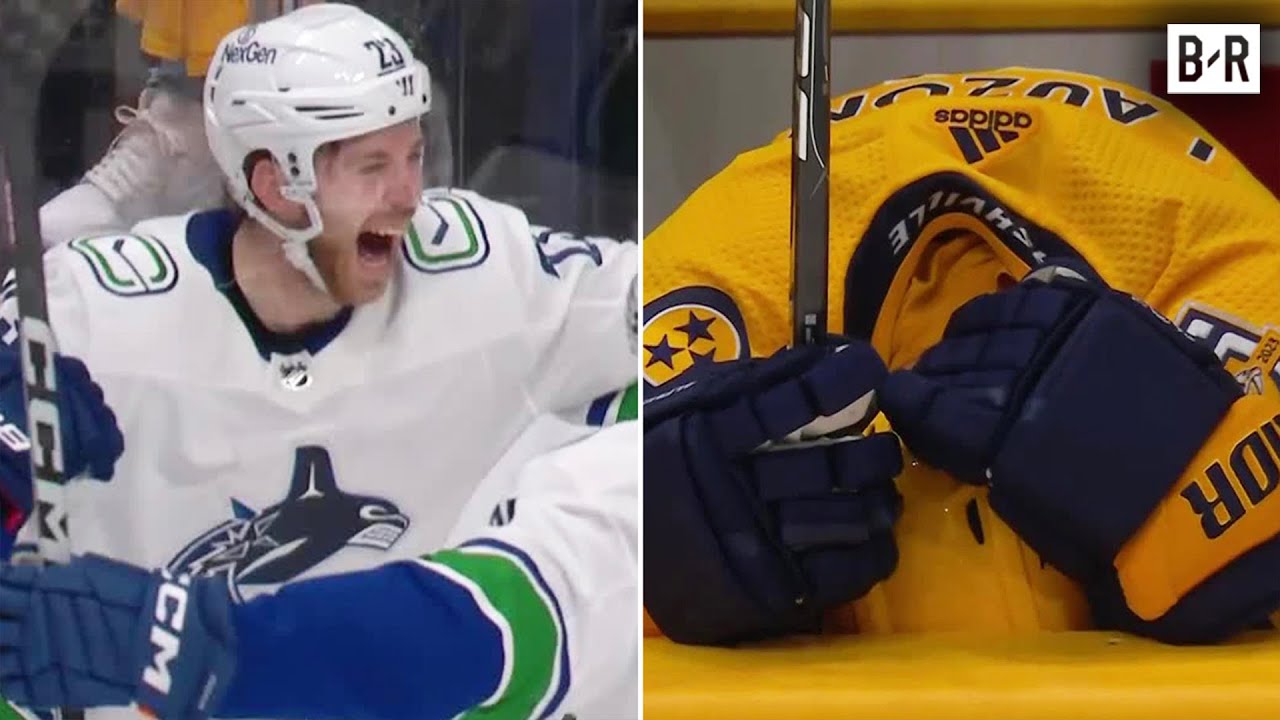 Canucks Wild Comeback to Win Game 4 vs Predators  2024 Stanley Cup Playoffs