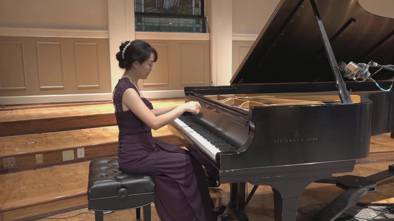 Beethoven's Sonata No. 30 in E Major, Op. 109, Mvnt. 1 and 2, performed by Dr. Rachel KyeJung Park