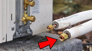 How To: Properly FLARE Refrigerant Pipes On A DUCTLESS Mini Split