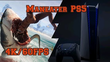 PS5 | Maneater Graphic test | loadtimes | 4K 60 FPS