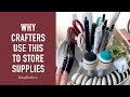 See What Crafters are Using to Store Supplies! | Scrapbook.com